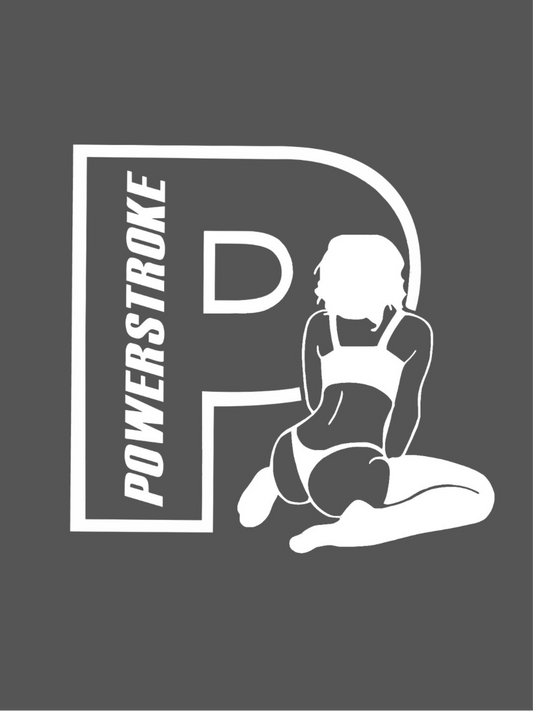 Powerstroke Lady Decal